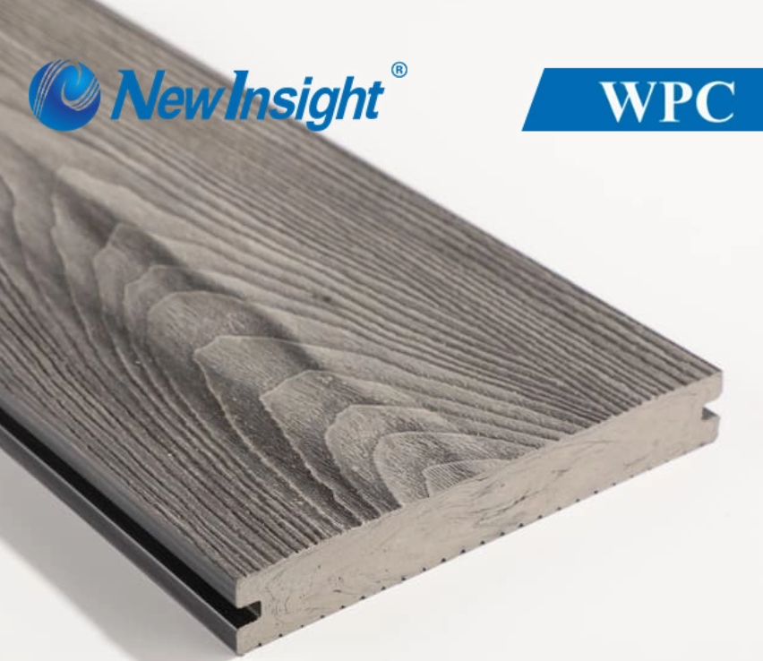 Multi-Color Solid WPC Decking Commercial Pool Surrounds