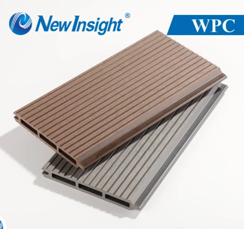 Grooved WPC Fence Panel Outdoor Property Dividers