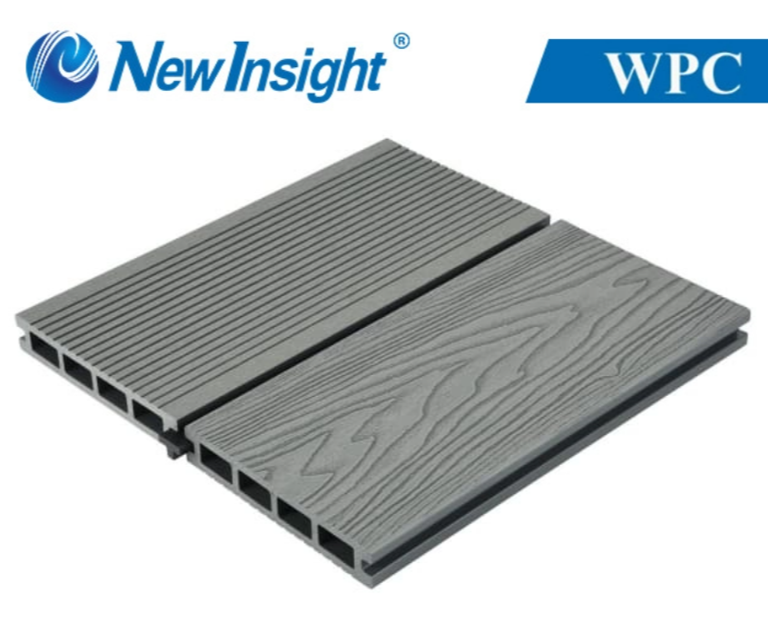 Reversible WPC Decking Planks Outdoor Poolside Patios