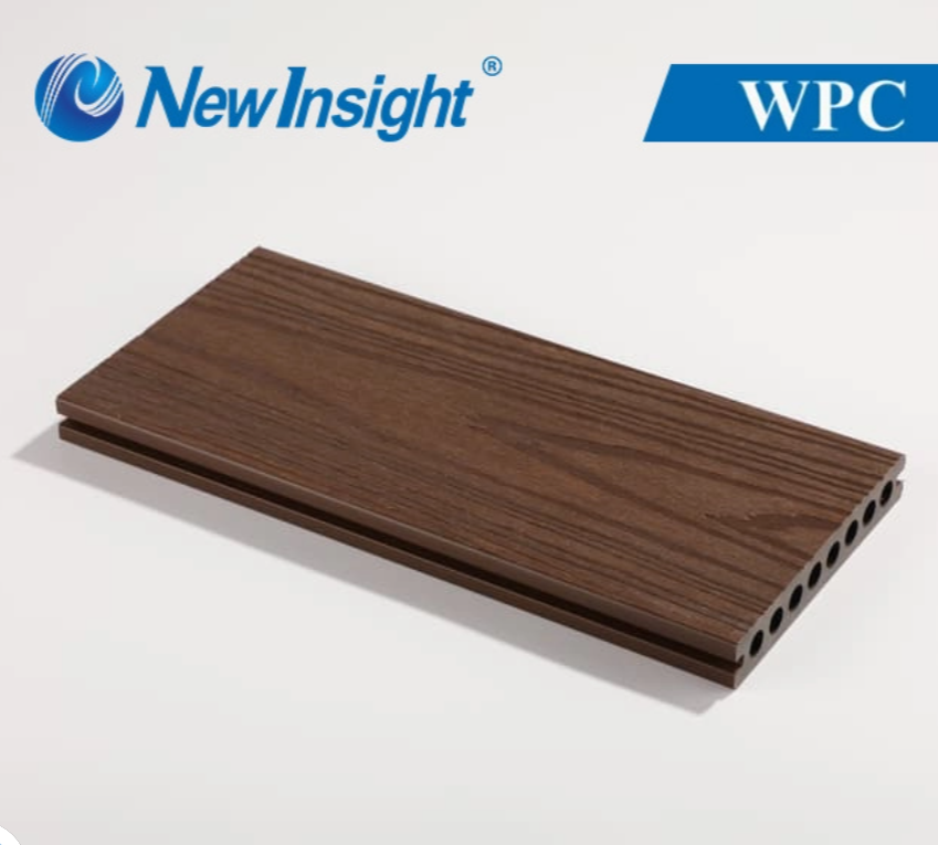 Circular-hole WPC Decking Elevated Terrace Projects