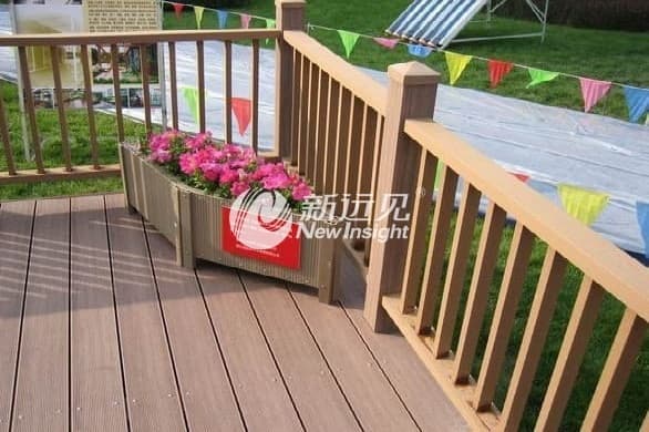 handrail and decking
