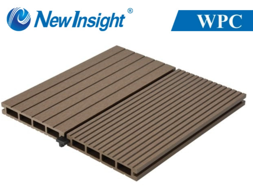 Reinforced Dual-Surface WPC Decking Garden Walkway Terrace