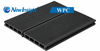 Hollow WPC Decking Double Groove Anti Slip Outdoor Composite Deck Boards