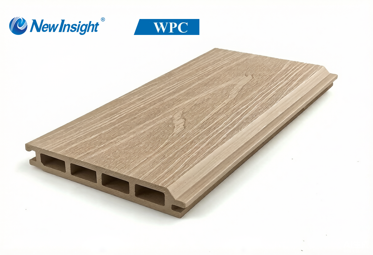 Beige WPC wall panel