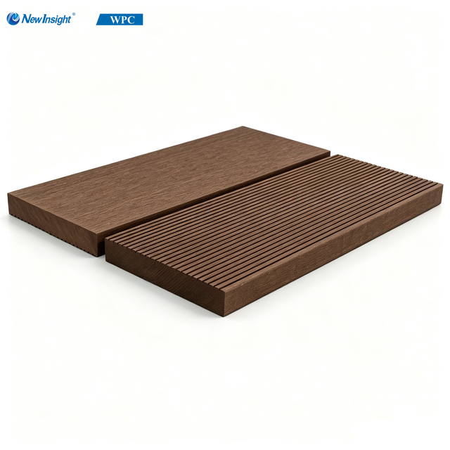 Eco Solid WPC Decking High-traffic Waterproof Terrace