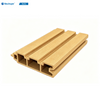 Wide-profile Grooved WPC Fence Panel Villas Terrace