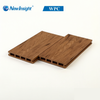 Wood Grain Multi-color Hollow WPC Decking Residential Terrace