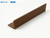 WPC Co-extruded Edge Trim Board for Wall Cladding Exterior Facade