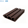 Wide-profile Grooved WPC Fence Panel Villas Terrace