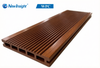 Anti-slip Grooved WPC Decking for Modern Backyard Patios