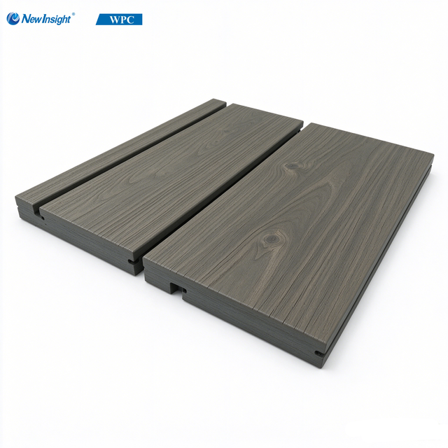 Capped WPC Solid Step Board Outdoor Stair Heavy-Duty Garden