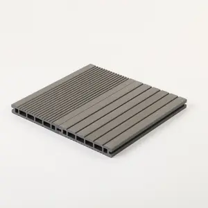 Anti-slip Double-sided WPC Decking Rooftop Garden Patio