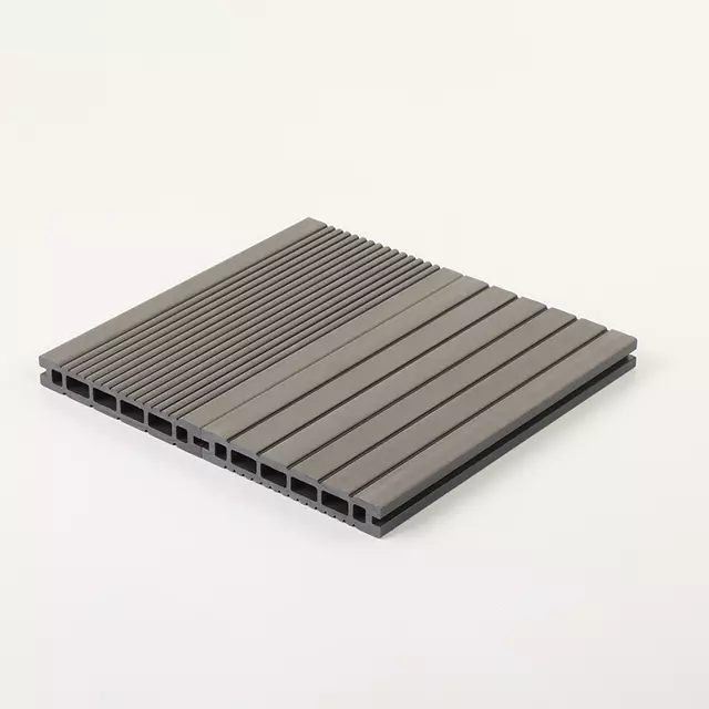 Anti-slip Double-sided WPC Decking Rooftop Garden Patio