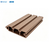 Wide-profile Grooved WPC Fence Panel Villas Terrace