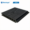 Embossed Hollow WPC Decking Outdoor Landscape Terraces