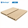 Reversible Hollow Decking Boards with Anti-Slip Grooved Side